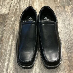 Men's Black Slip-On Loafers Size 44= US Size 10